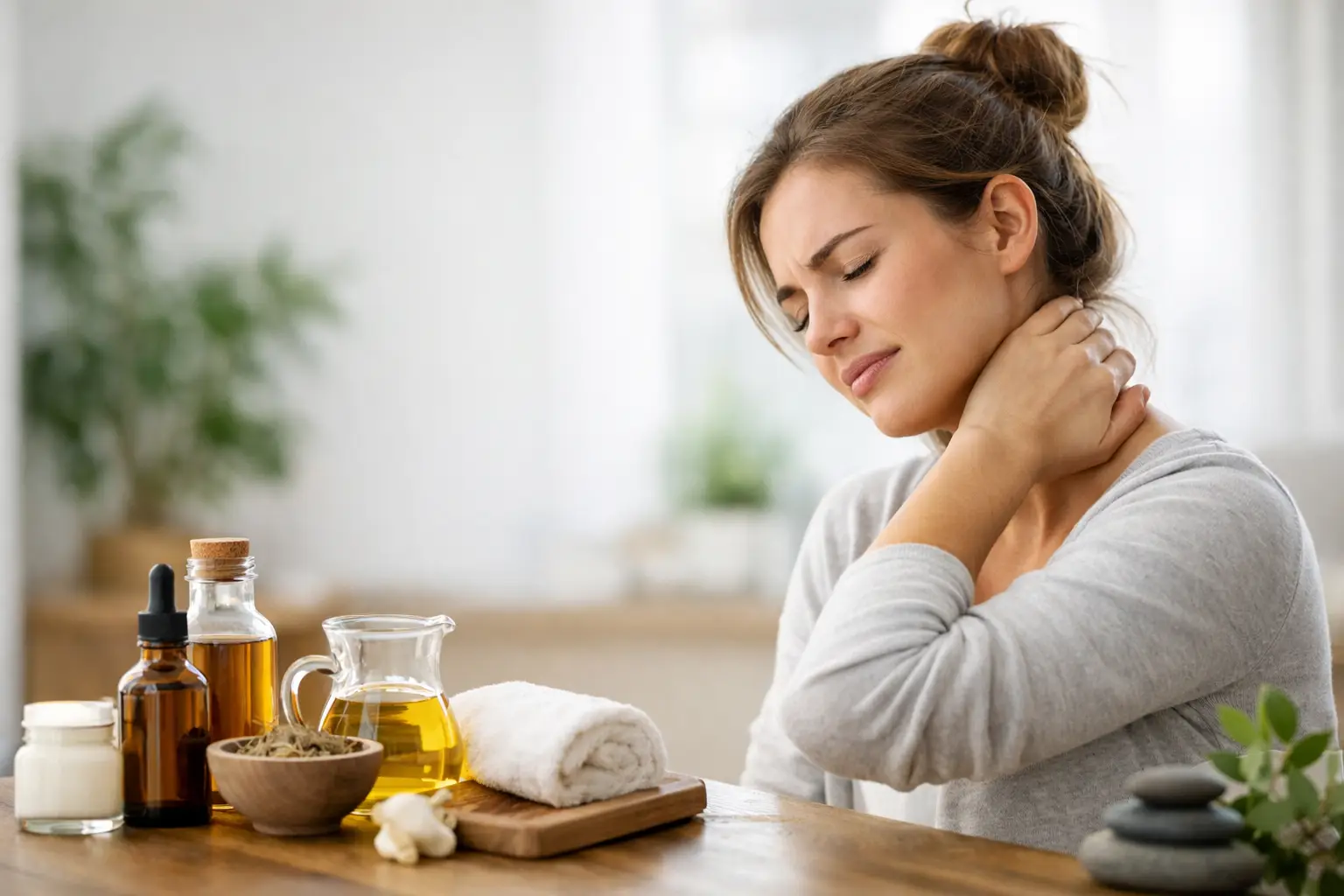 Esguince cervical: tratamiento natural eficaz