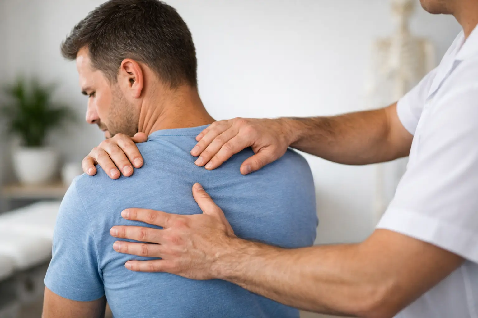 Quiropráctico para dolor de hombro: cuándo ayuda