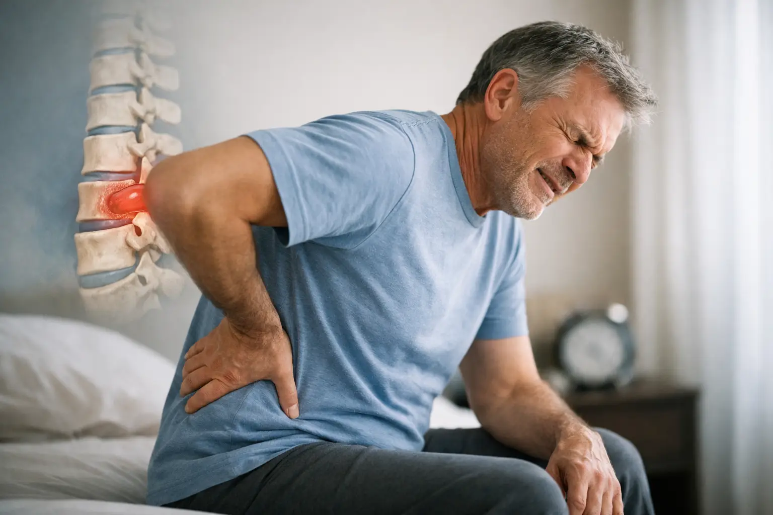 ¿Puede empeorar una hernia de disco con el tiempo?