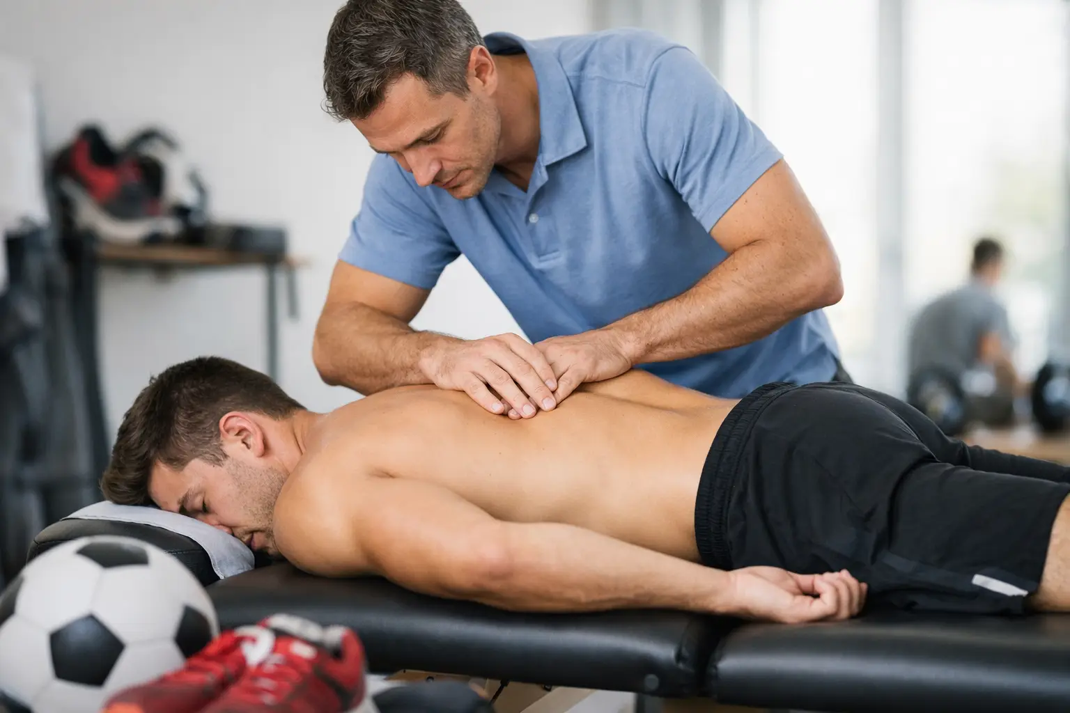 Quiropráctica para deportistas y recuperación