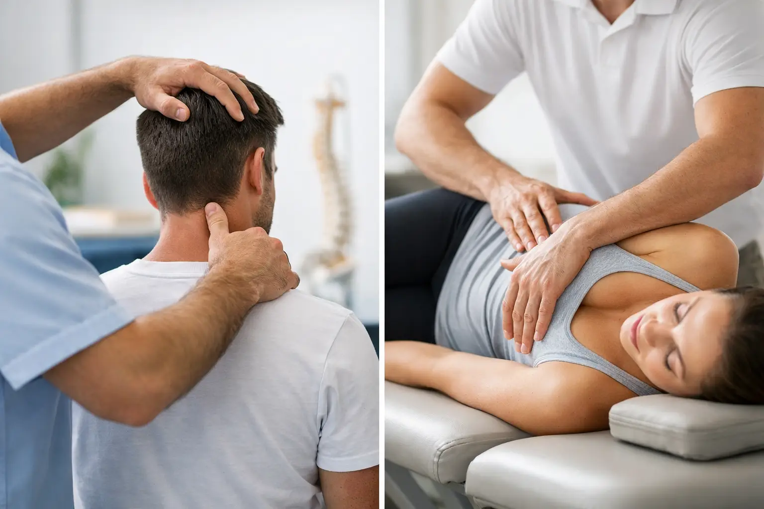 Quiropráctica versus osteopatía: cuál elegir