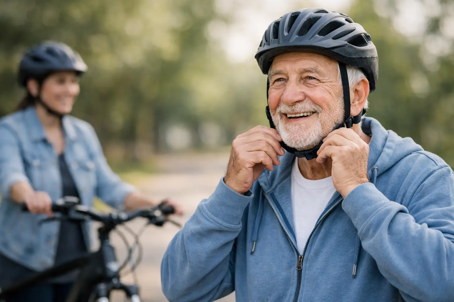 ¿Puede ajustarse un adulto mayor con seguridad?
